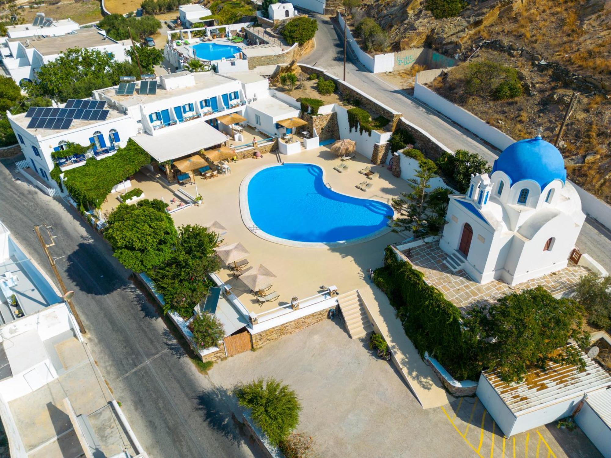 Aparthotel Panairi à Chora d'Ios Extérieur photo