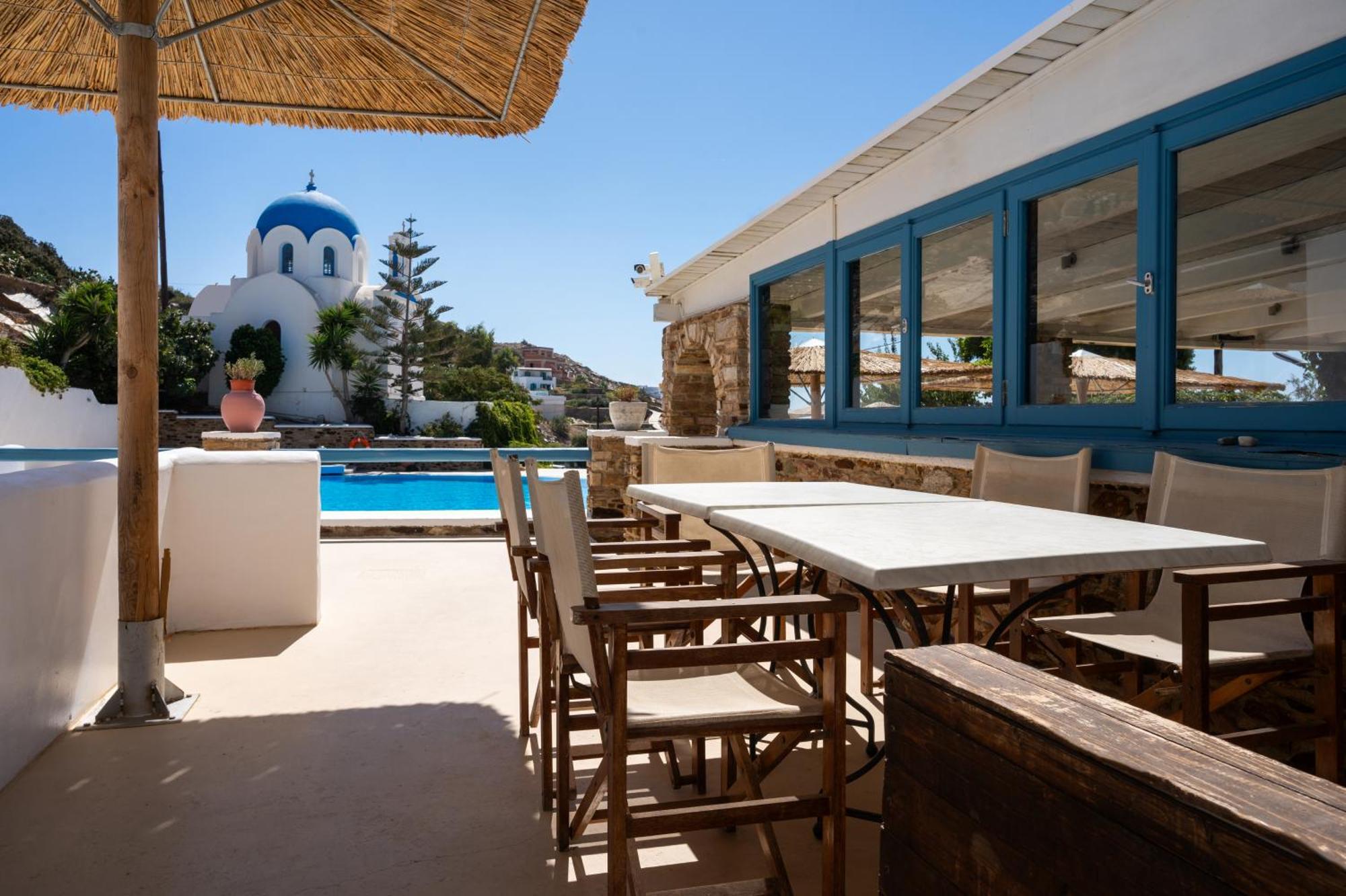 Aparthotel Panairi à Chora d'Ios Extérieur photo